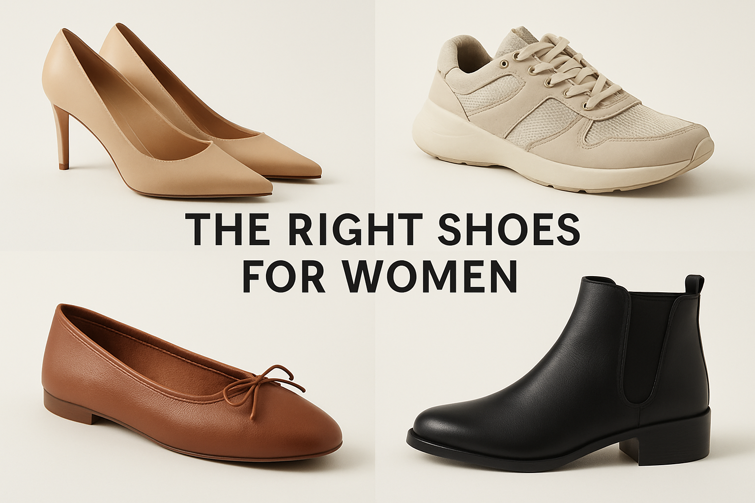 The Right Shoes for Women
