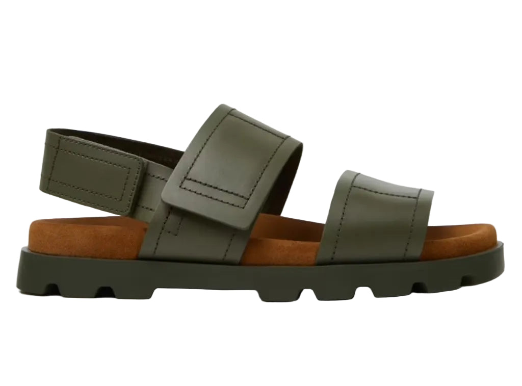 Camper Brutus green sandal for men