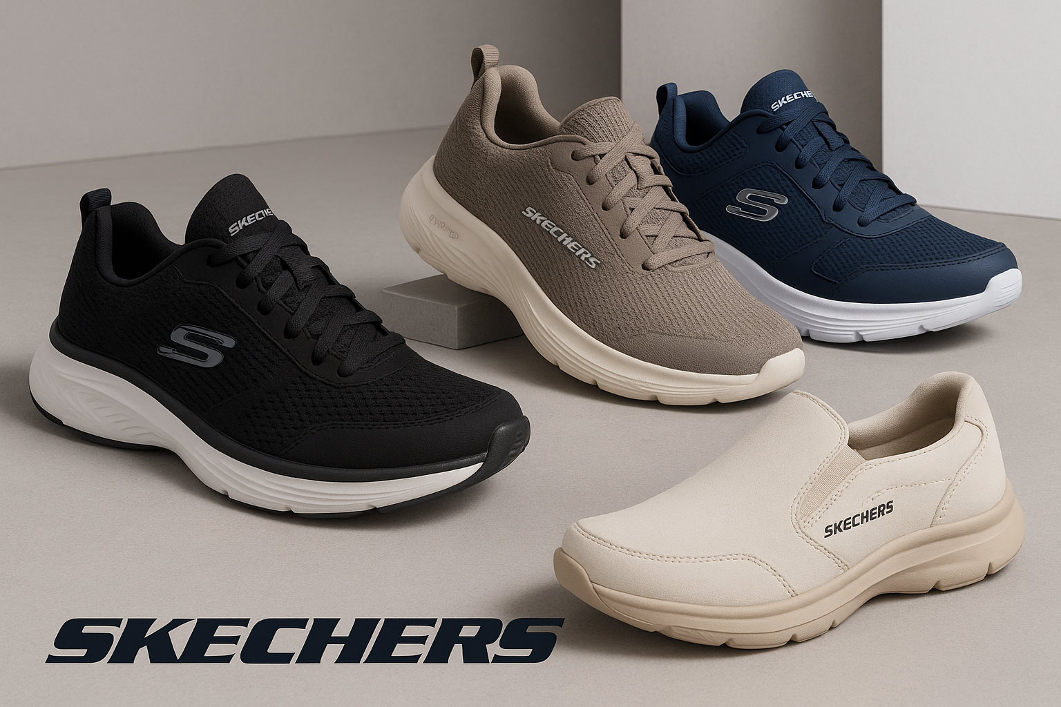 Buy Now Original Skechers Shoes, joggers and Sandals in Pakistan