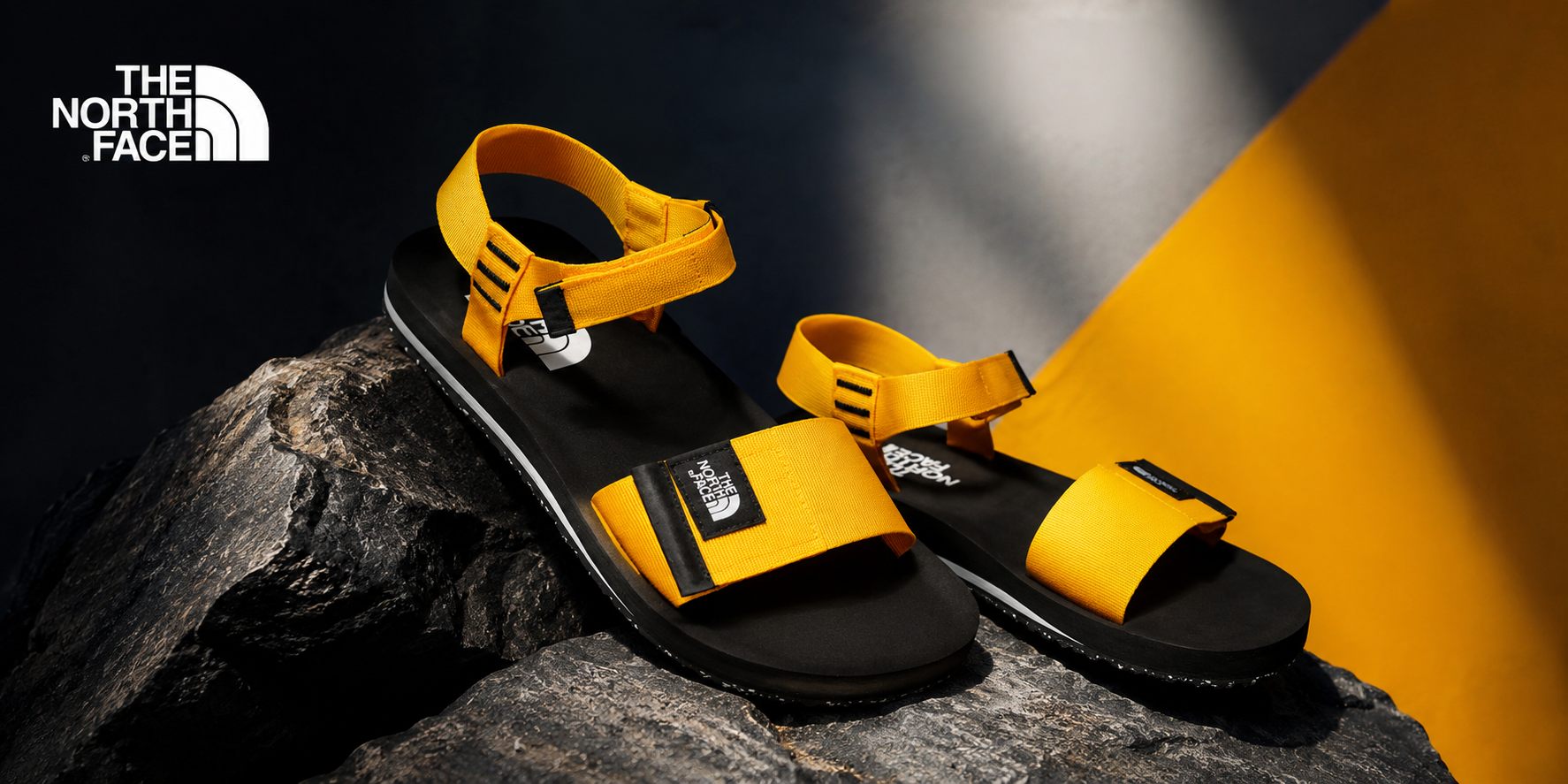 The North Face men’s footwear collection featuring hiking shoes, outdoor sneakers, trail-running shoes, and premium casual footwear in Pakistan