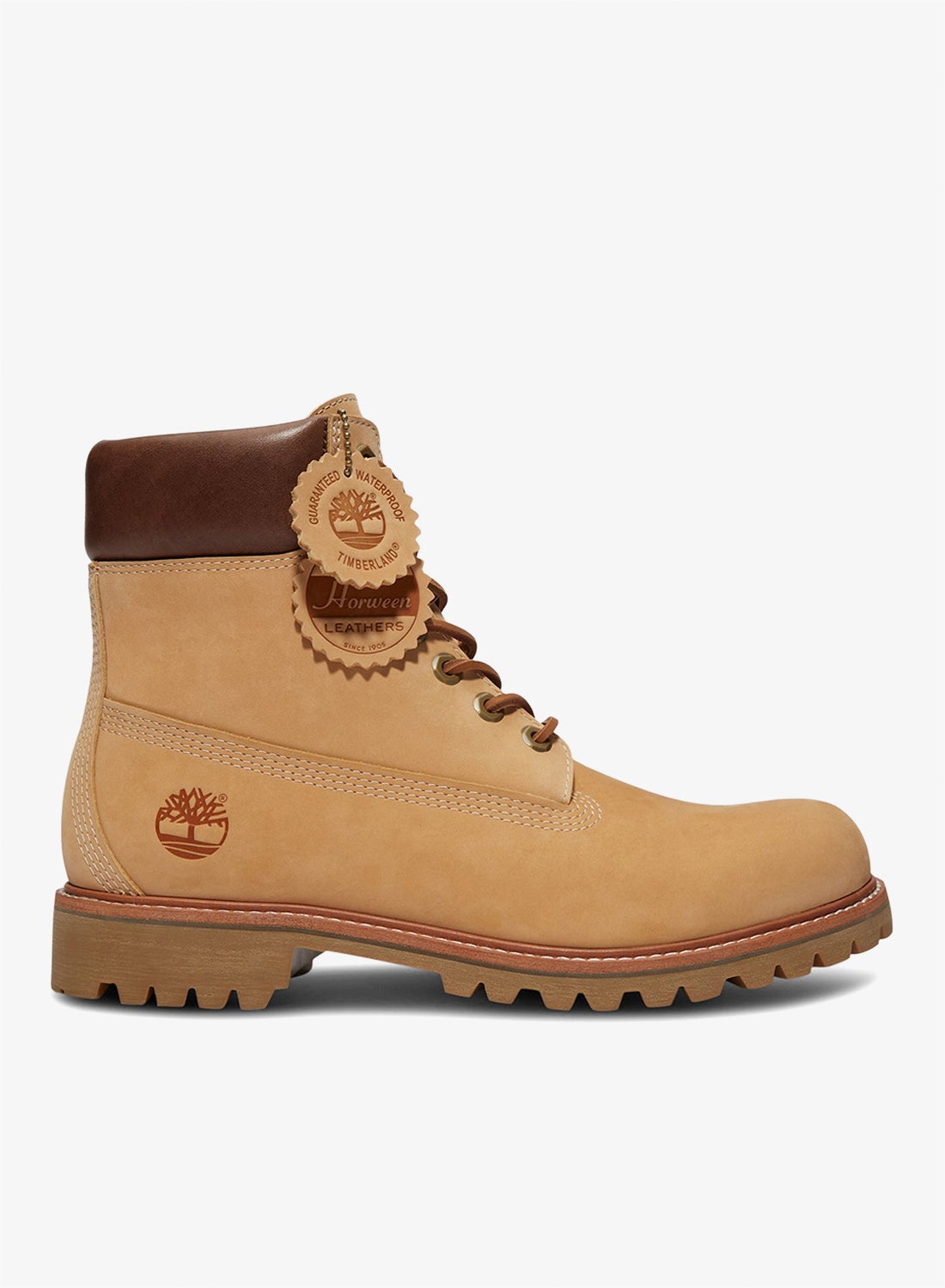 Timberland Men's Luxe Mid Lace Waterproof Boots Brown - Jango Mall