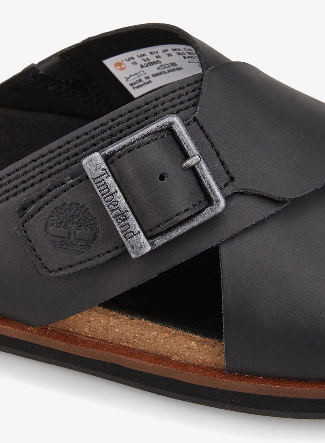 Timberland Men's Amalfi Vibes Cross Slides Black - Jango Mall