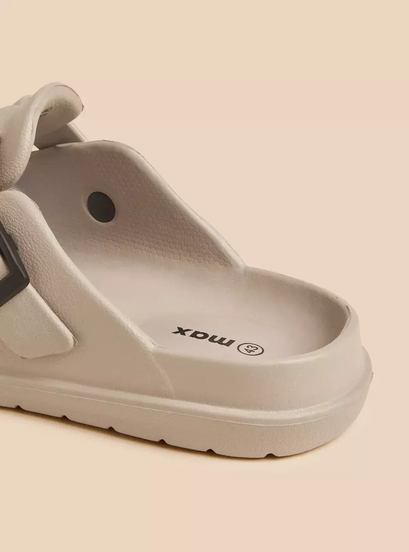 Max Buckle Accent Clogs