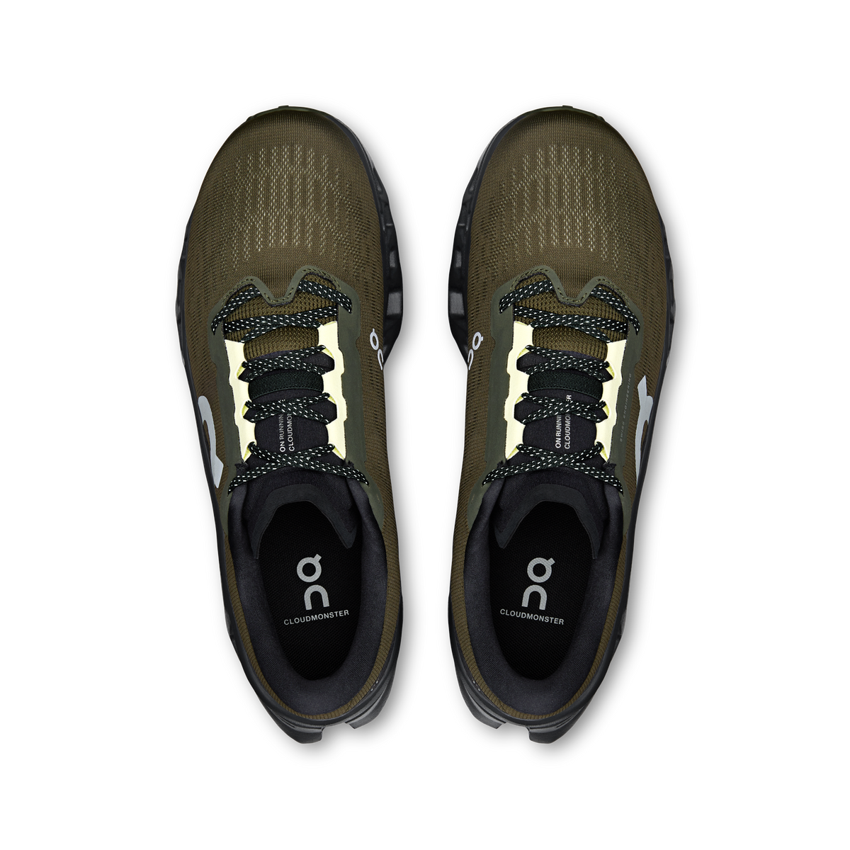 On Cloudmonster 3 Men's Running Shoes Olive Eclipse - view 2