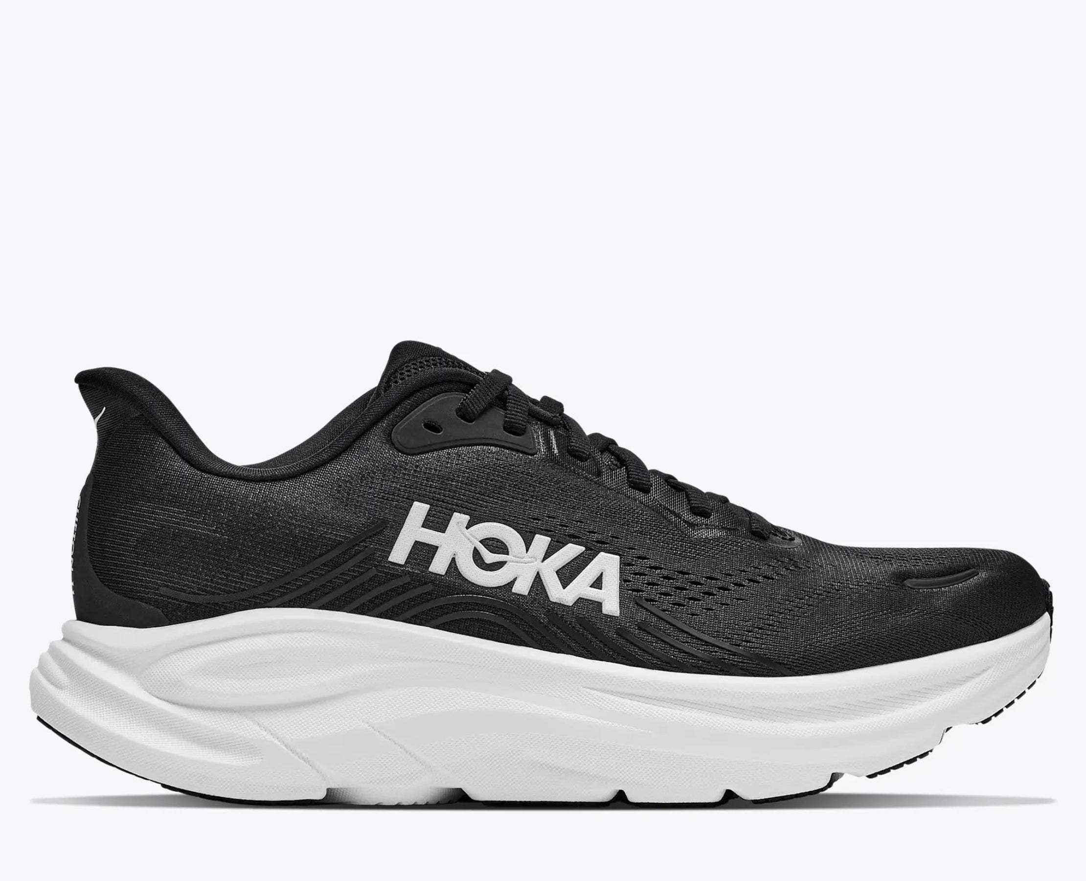 HOKA Clifton 11 black / white