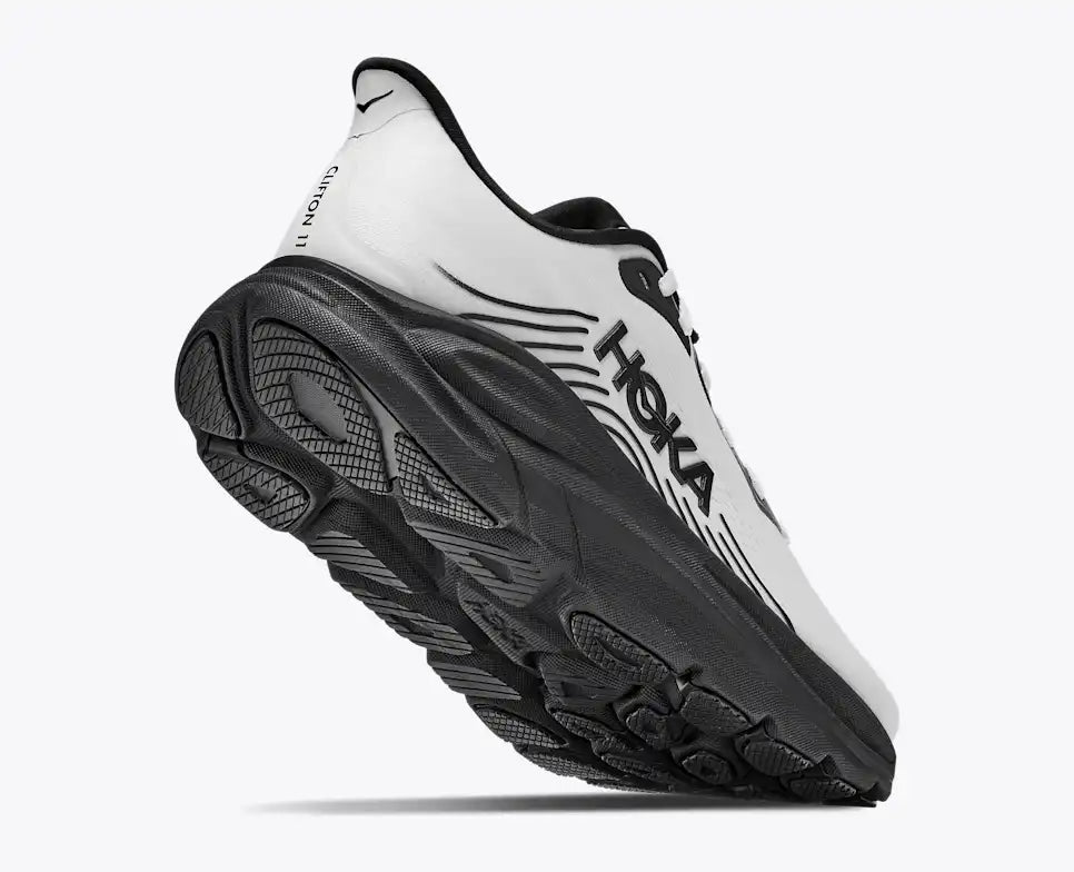HOKA Clifton 11 white / black