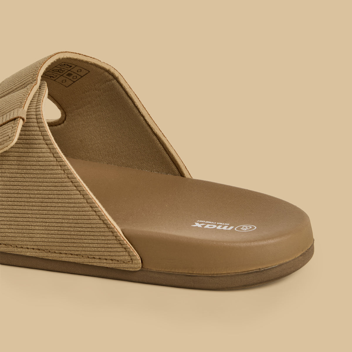Max Double Strap Slip-On Sandals Brown for Men - image 5