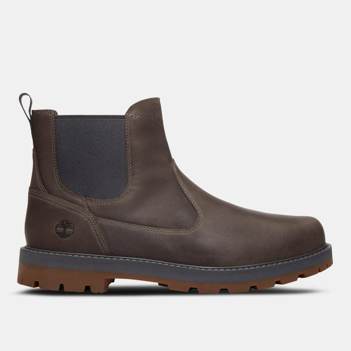 Timberland Men's Britton Road Mid Chelsea Boots Blue - Jango Mall