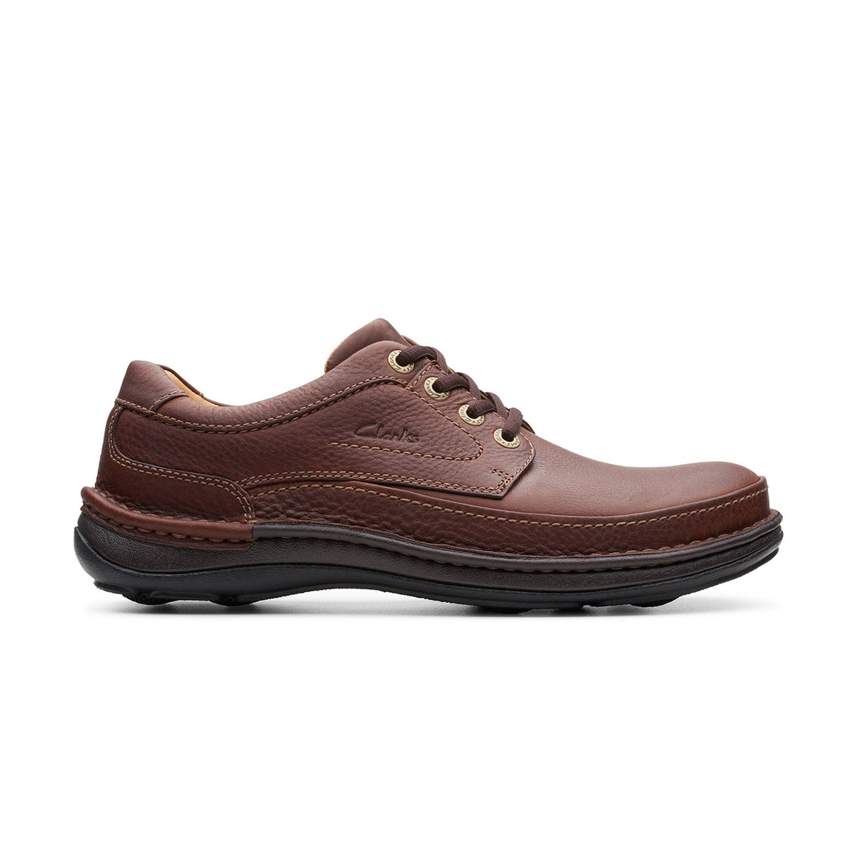 Clarks Men's Nature Three - Mahogany Leather