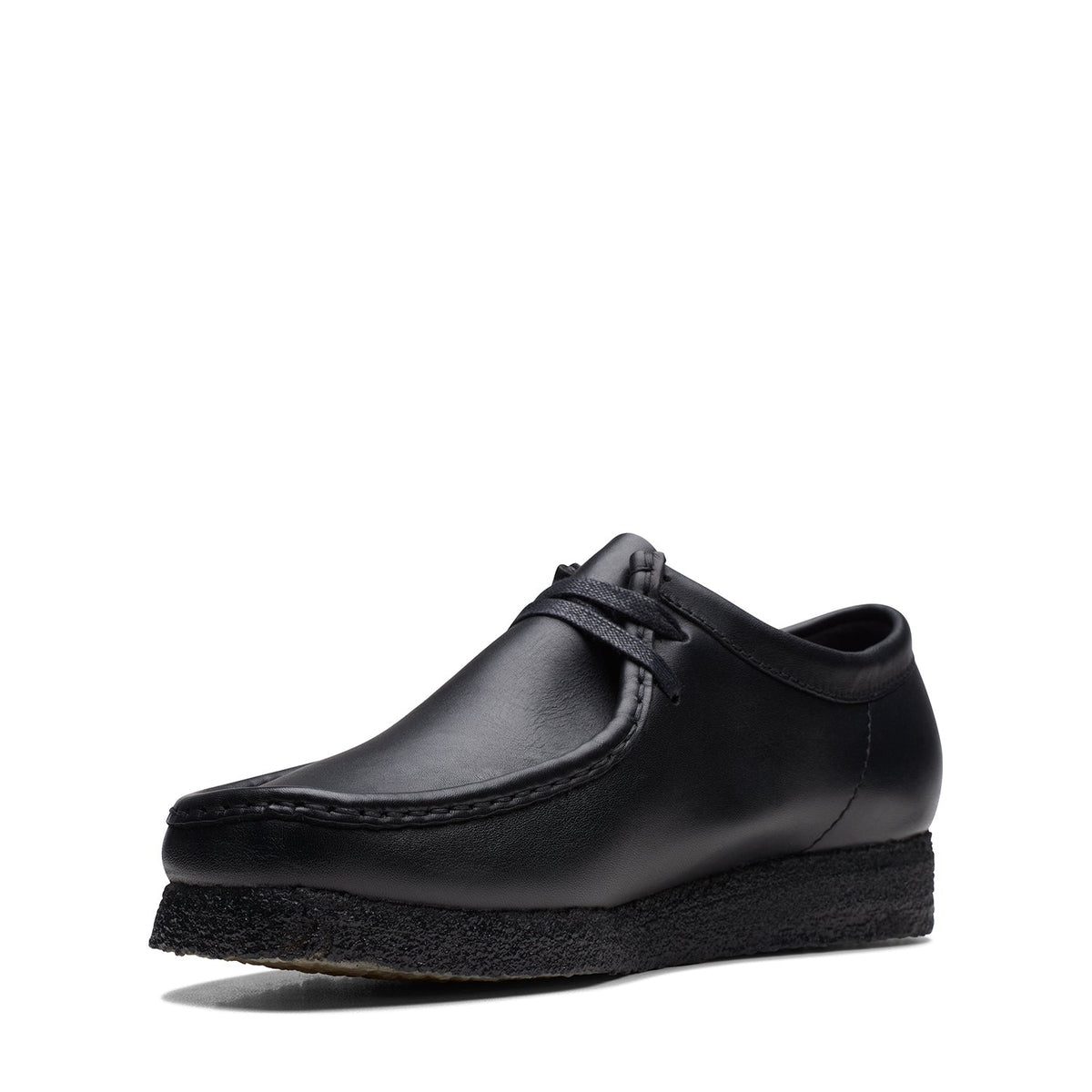 Clarks Men's Wallabee - Black Leather