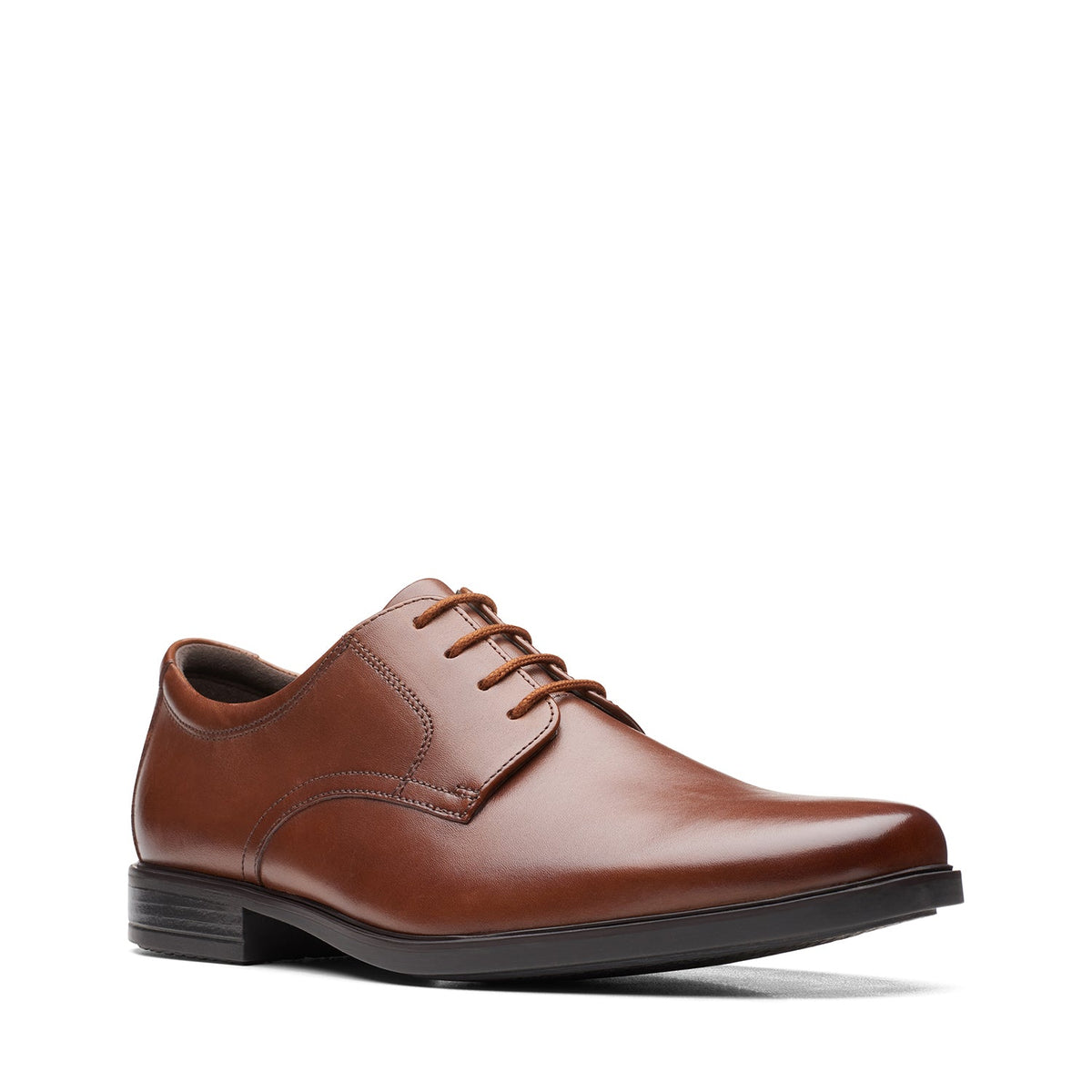 Clarks Men's Howard Walk - Dark Tan Leather