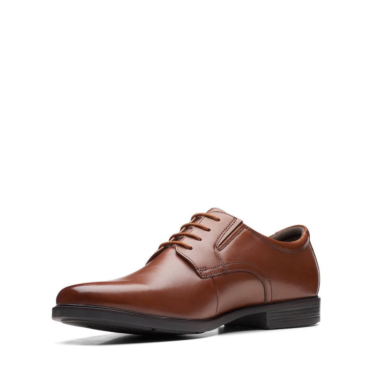 Clarks Men's Howard Walk - Dark Tan Leather