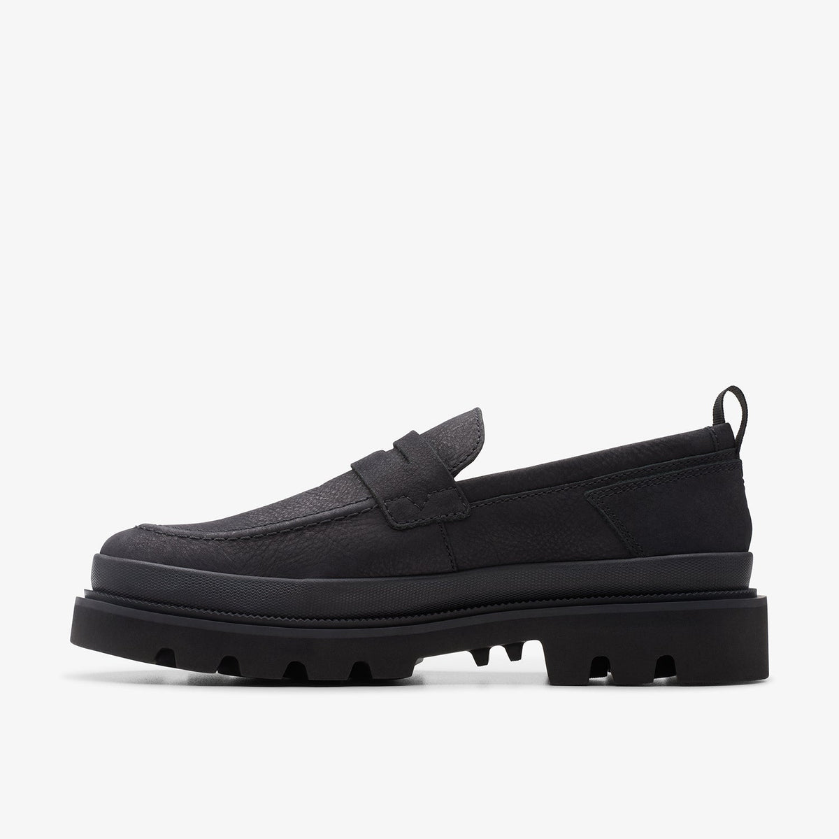 Clarks Badell Step Black Nubuck - view 2