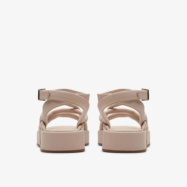 Clarks Alda Cross Sand Leather