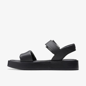 Clarks Alda Strap Black Leather