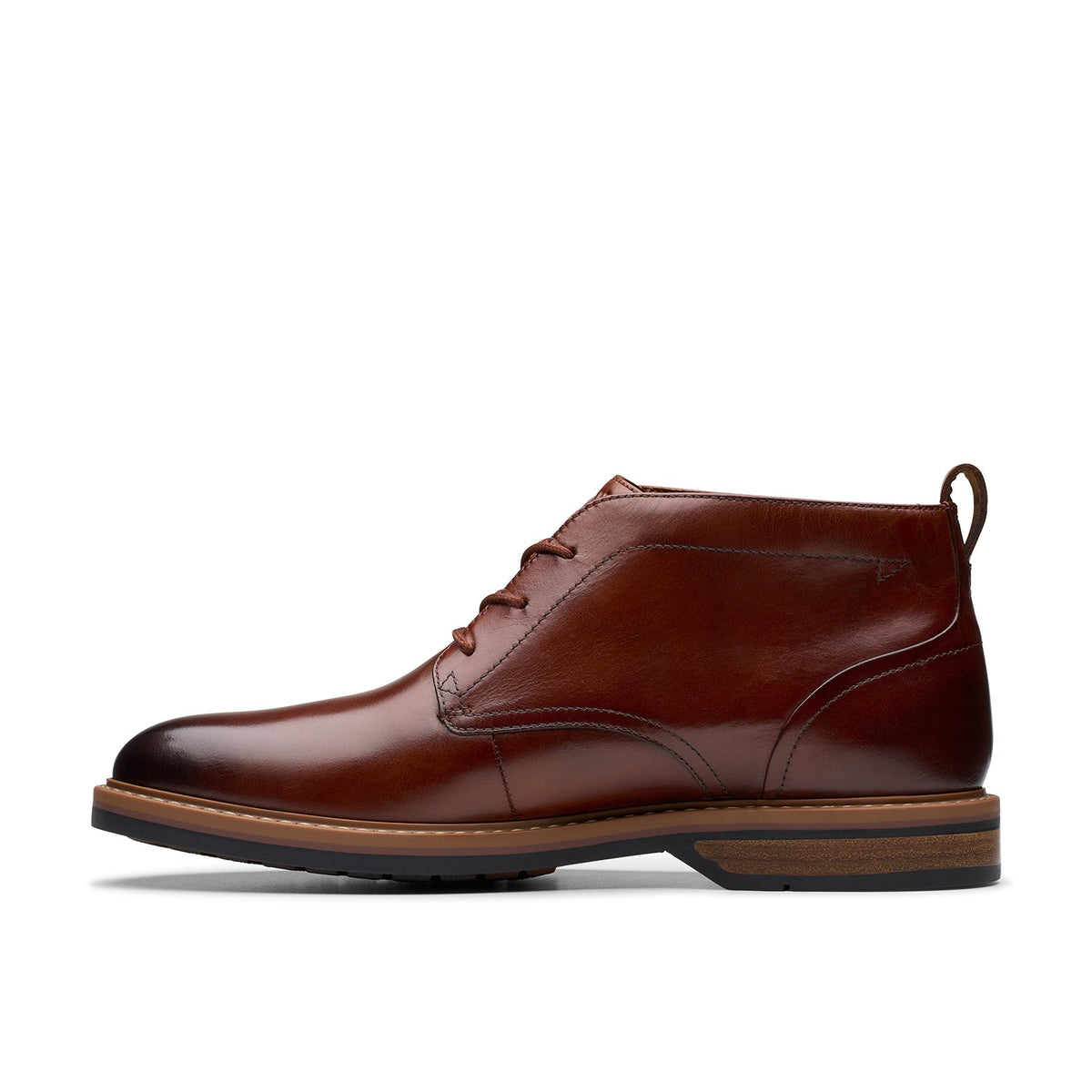 Clarks Men's Aldwin Chukka - Mid Tan Leather