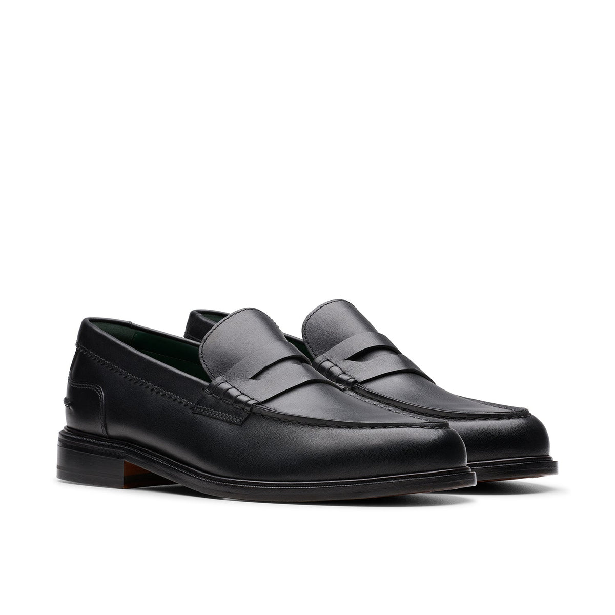 Clarks Men's Craft James Lo - Black Leather