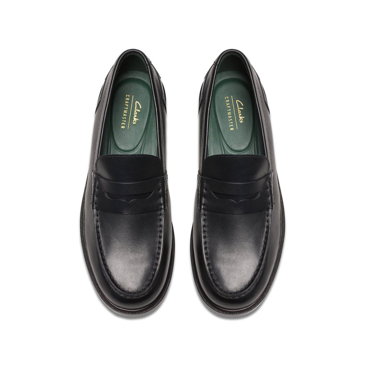 Clarks Men's Craft James Lo - Black Leather