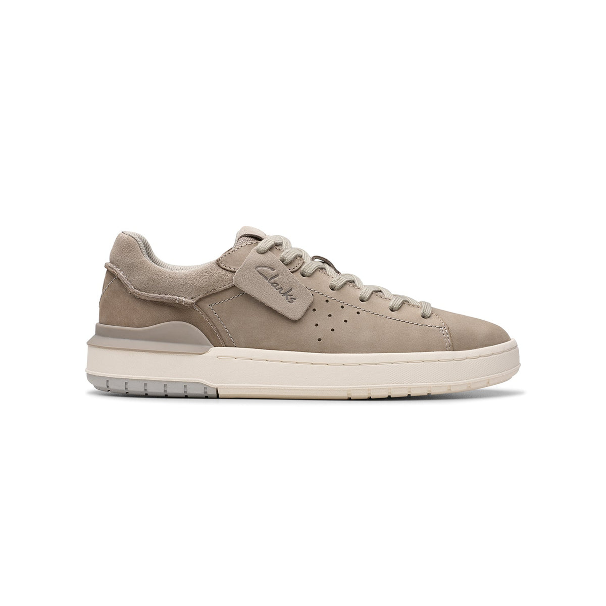 Clarks Men's Courtlite2 Run - Grey Nubuck
