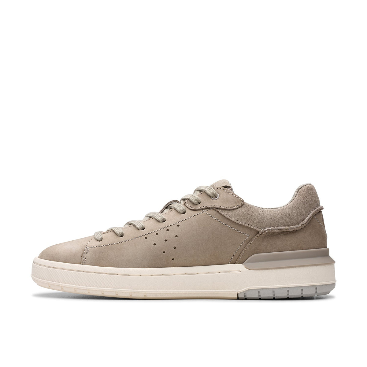 Clarks Men's Courtlite2 Run - Grey Nubuck