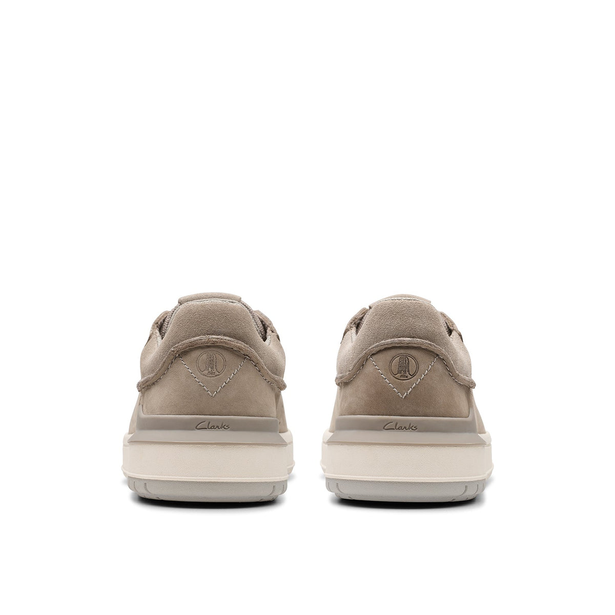 Clarks Men's Courtlite2 Run - Grey Nubuck