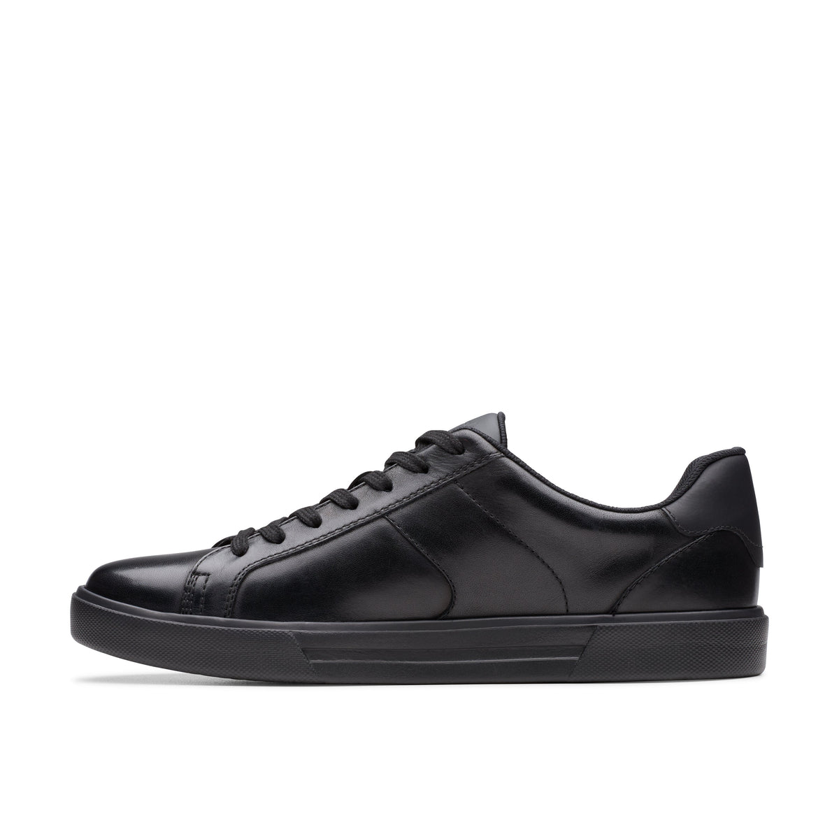 Clarks Romsey Lace Men's Shoes - Black Leather