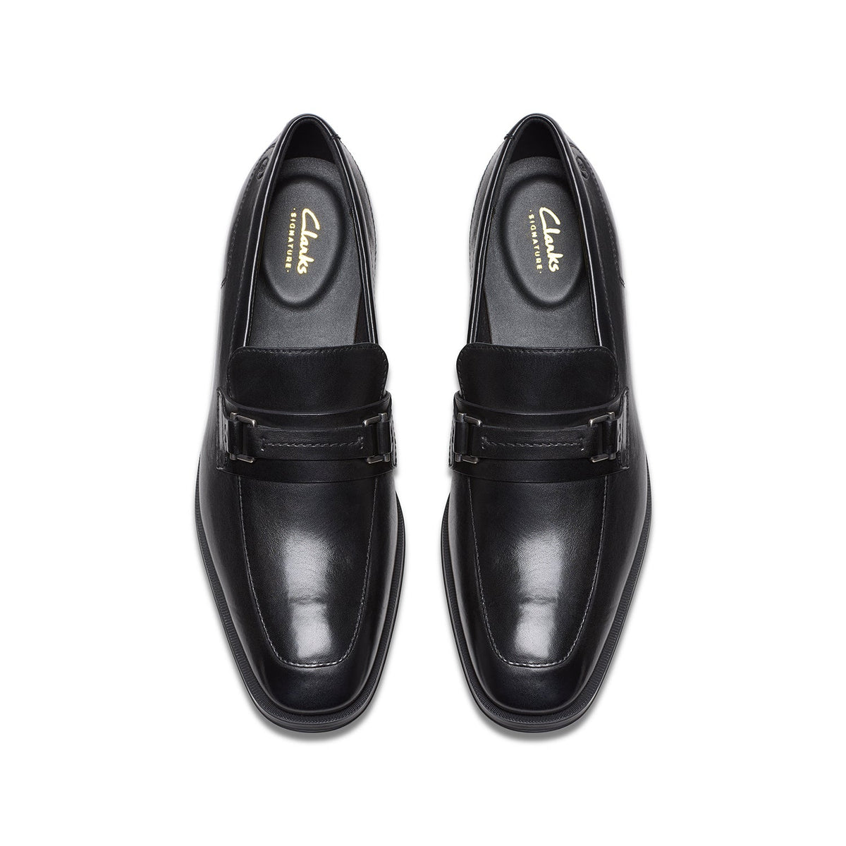 Clarks Men's Paulton Lo - Black Leather