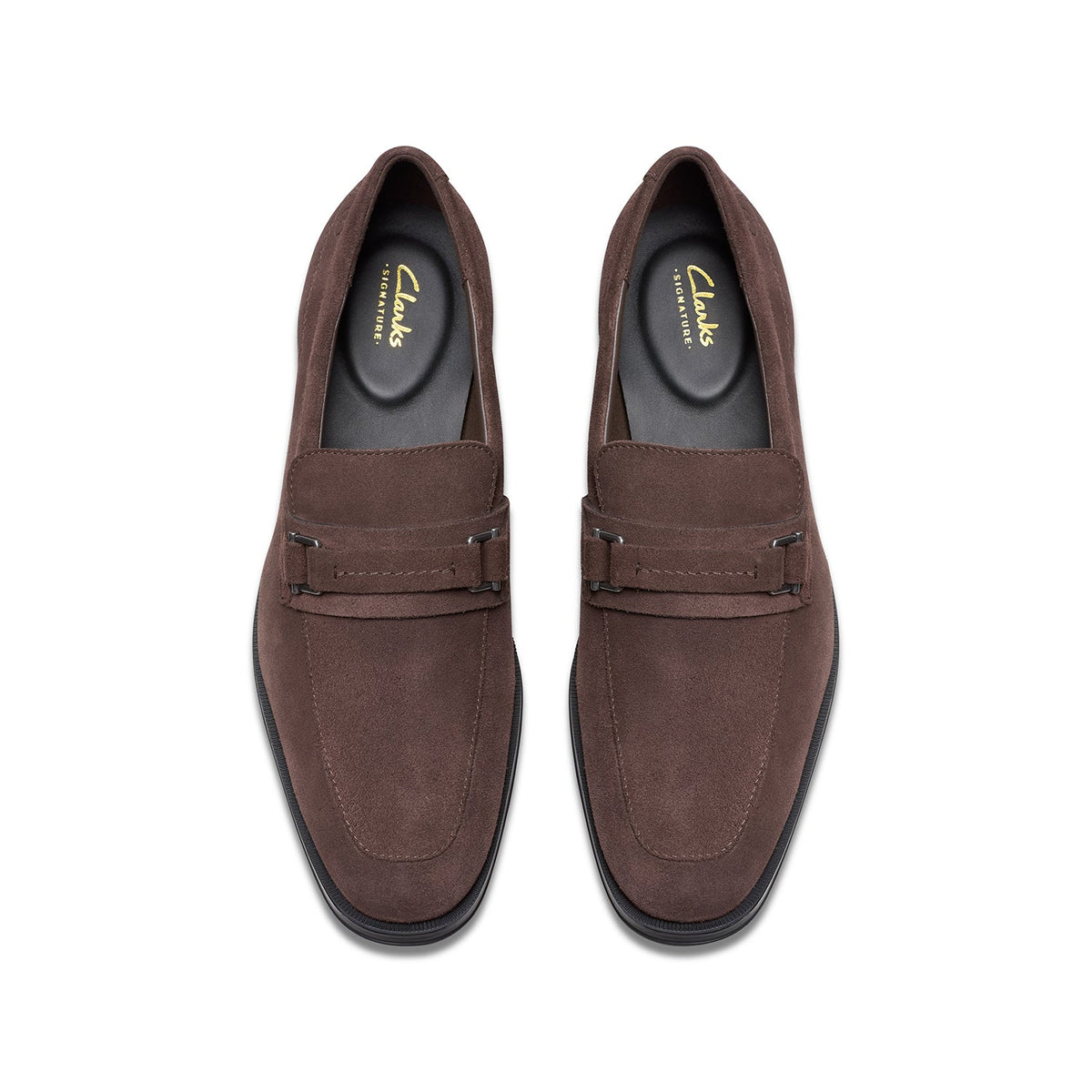 Clarks Men's Paulton Lo - Dark Brown Suede