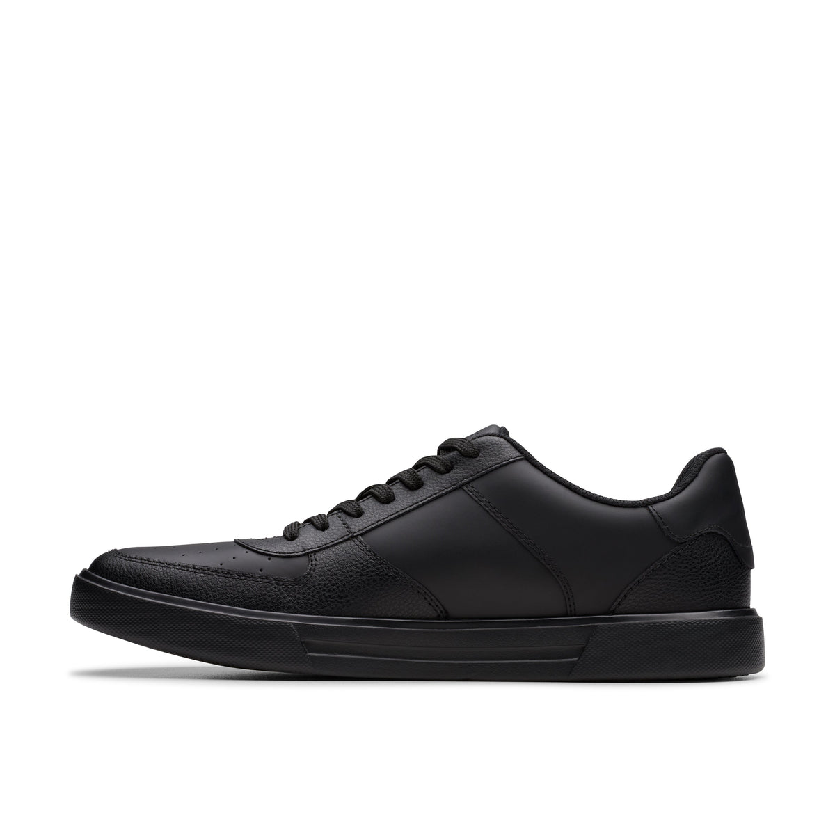 Clarks Romsey Tie Men's Shoes - Black Leather
