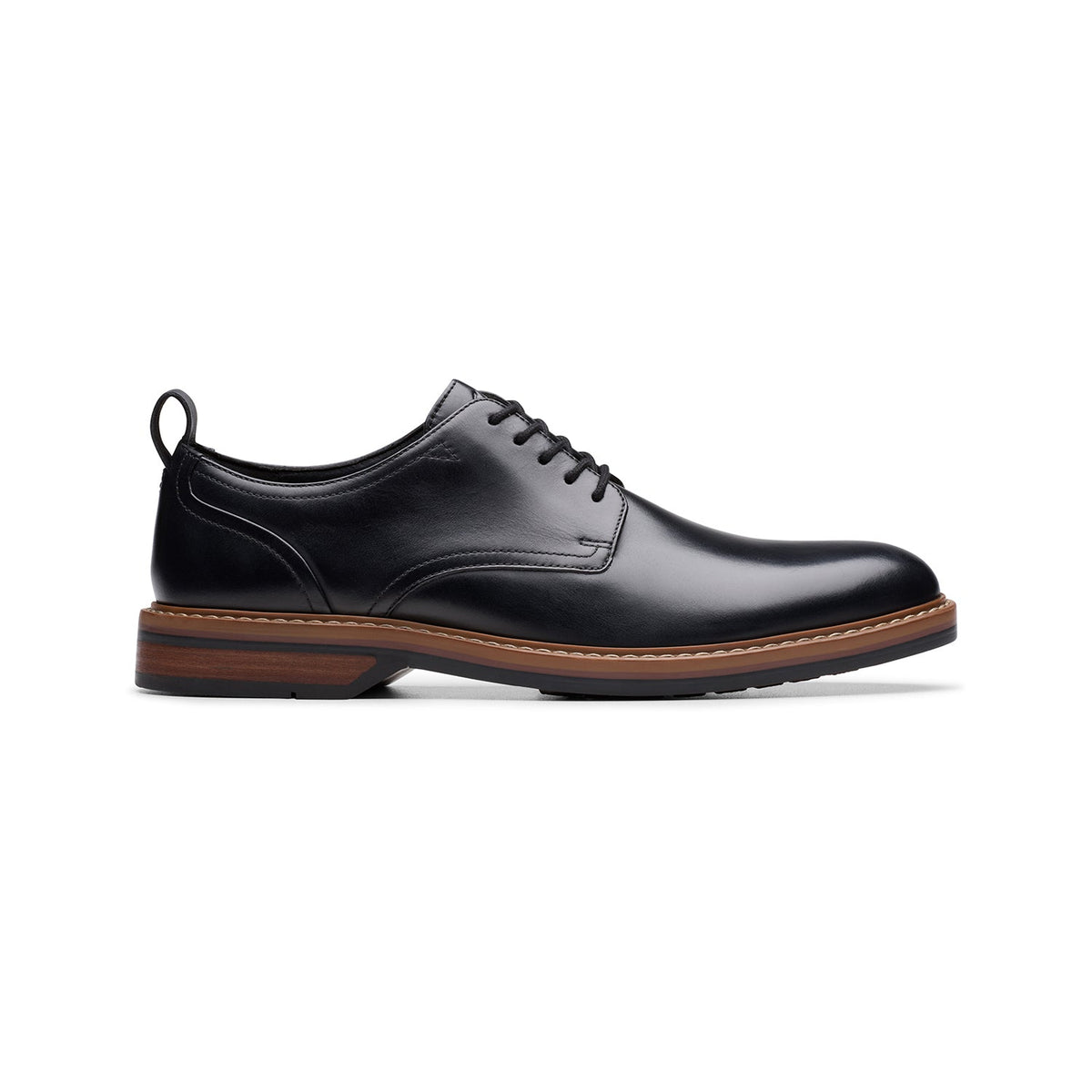 Clarks Men's Aldwin Lace Black Leather - view 1