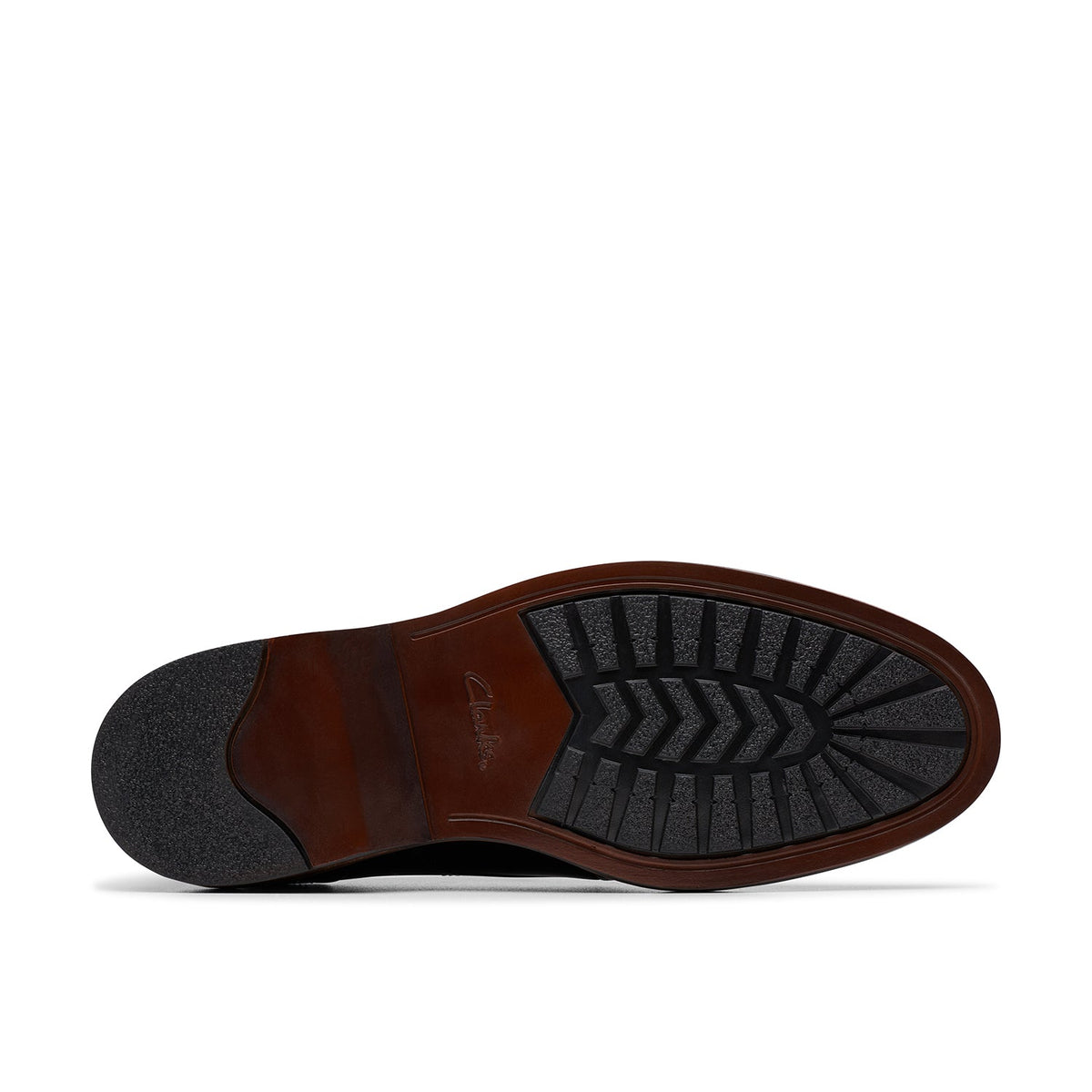 Clarks Men's Aldwin Lace Black Leather - view 3
