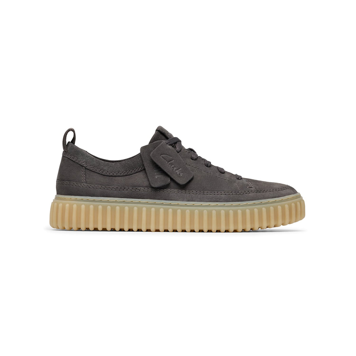 Clarks Men's Torhill Lace - Dark Grey Nubuck
