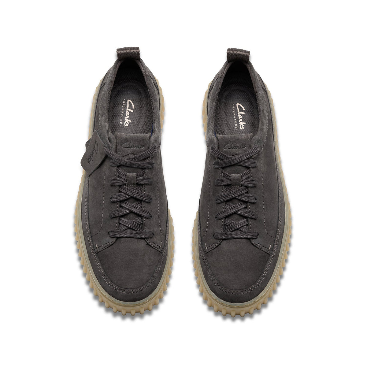 Clarks Men's Torhill Lace - Dark Grey Nubuck
