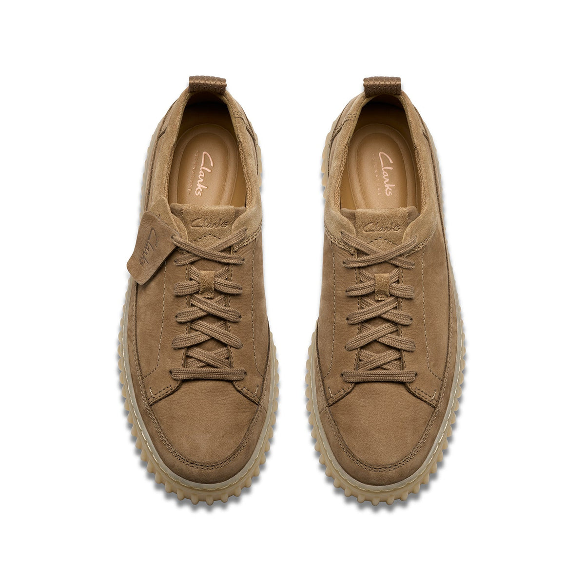 Clarks Men's Torhill Lace - Dark Sand Nubuck