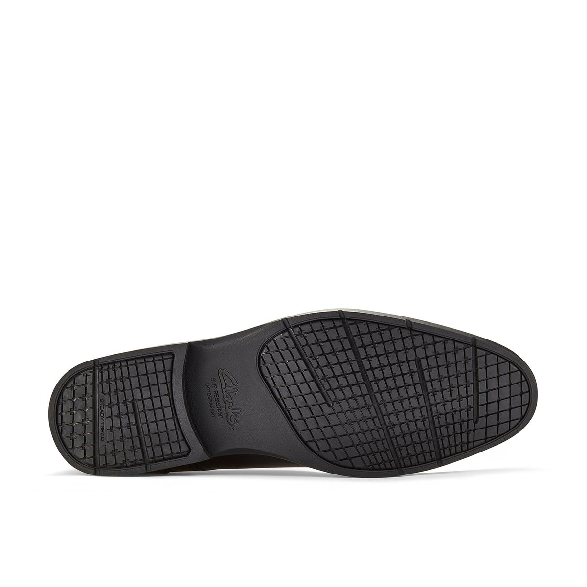 Clarks Men's Steadwell Cap - Black Leather