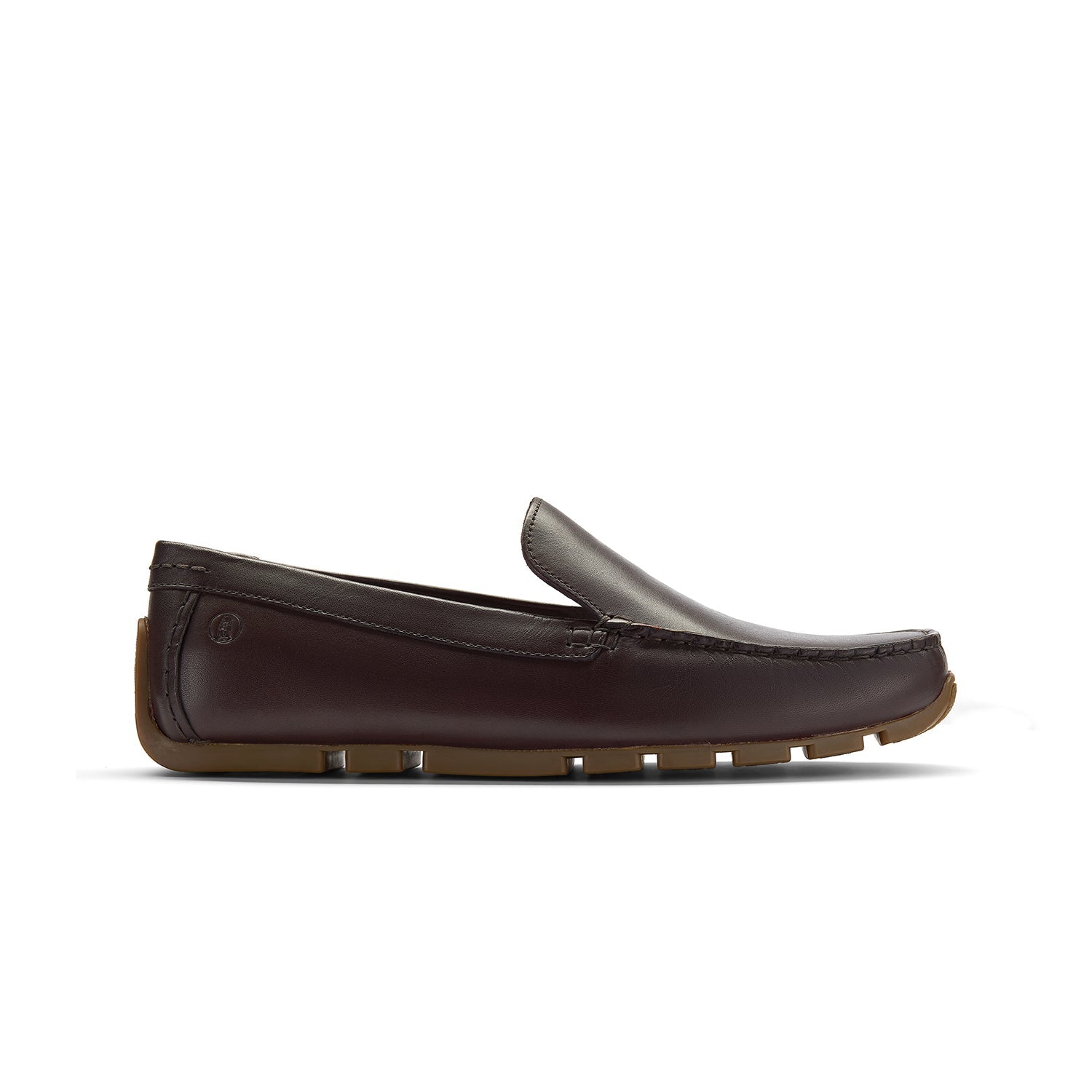 Clarks Corsley Plain Men's Slip-On Shoes Dark Brown Leather
