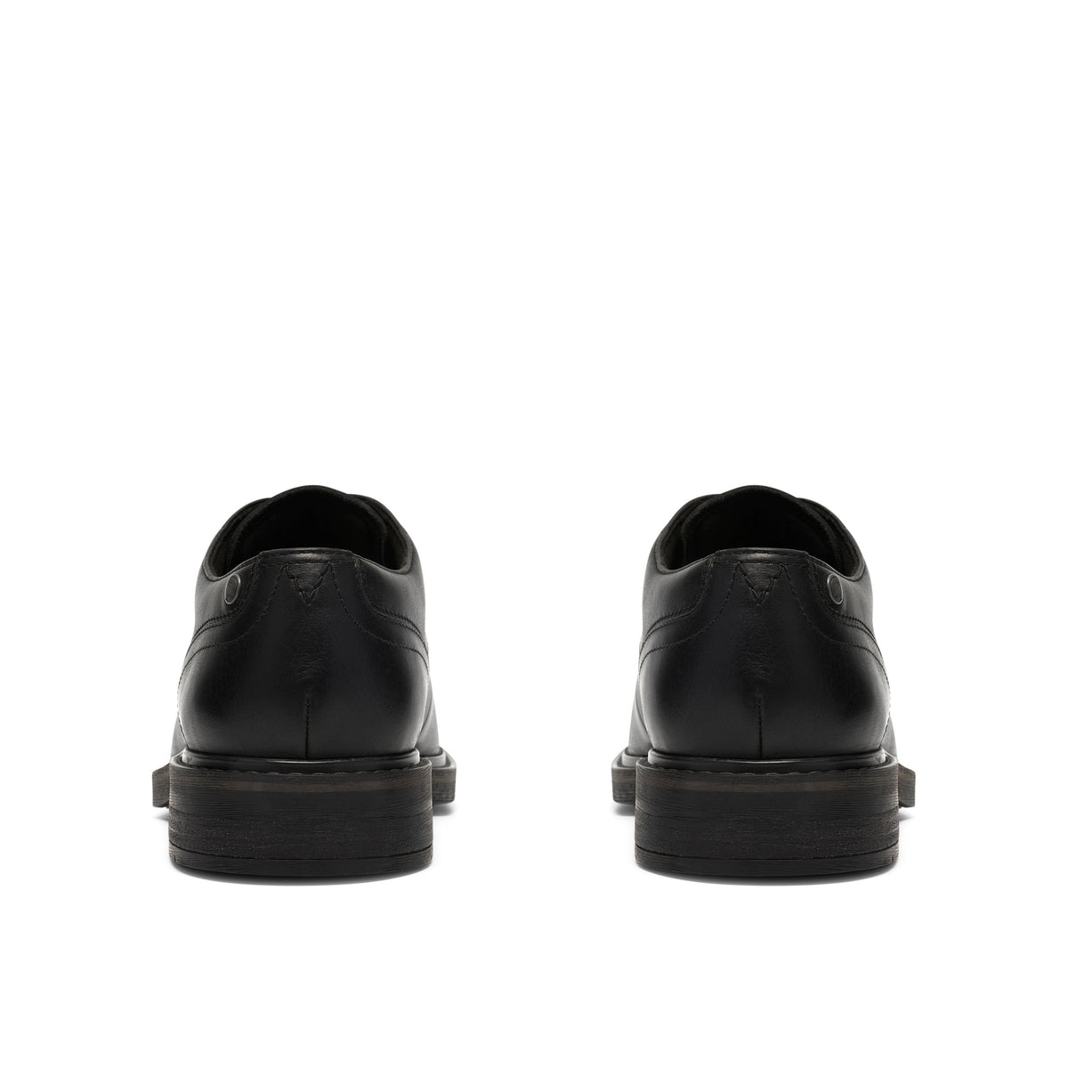 Clarks Newford Lace Men's Derby Shoes - Black Leather