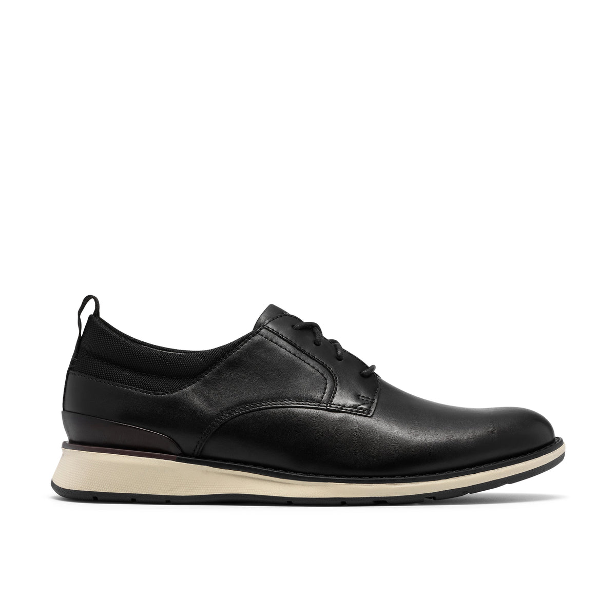 Clarks FlexHybrid Men's Shoes - Black Leather