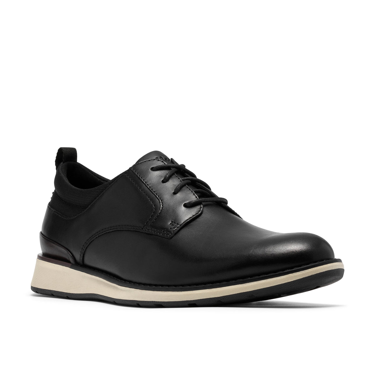 Clarks FlexHybrid Men's Shoes - Black Leather