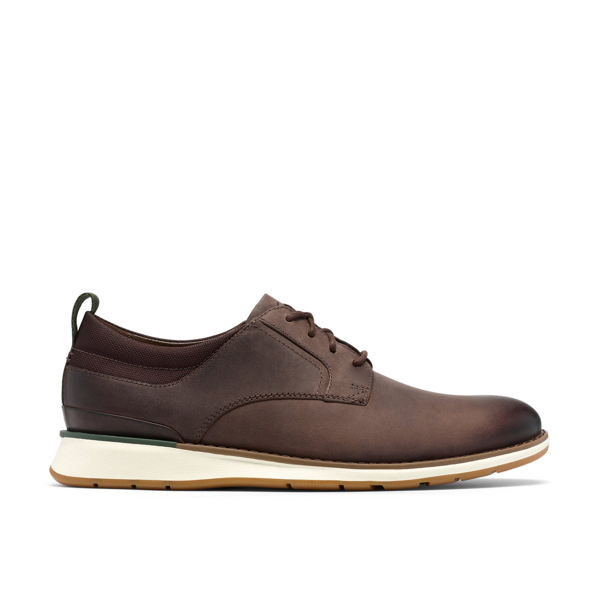 Clarks FlexHybrid Men's Shoes - Dark Brown Leather