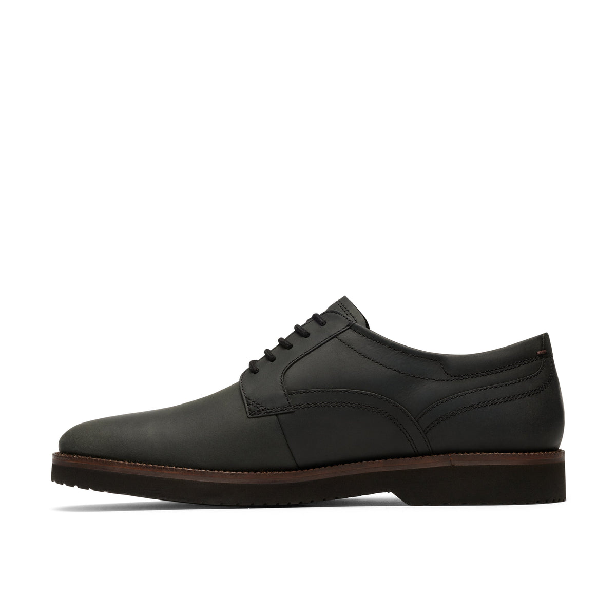 Clarks Tahoe Lace Men's Shoes - Black Leather