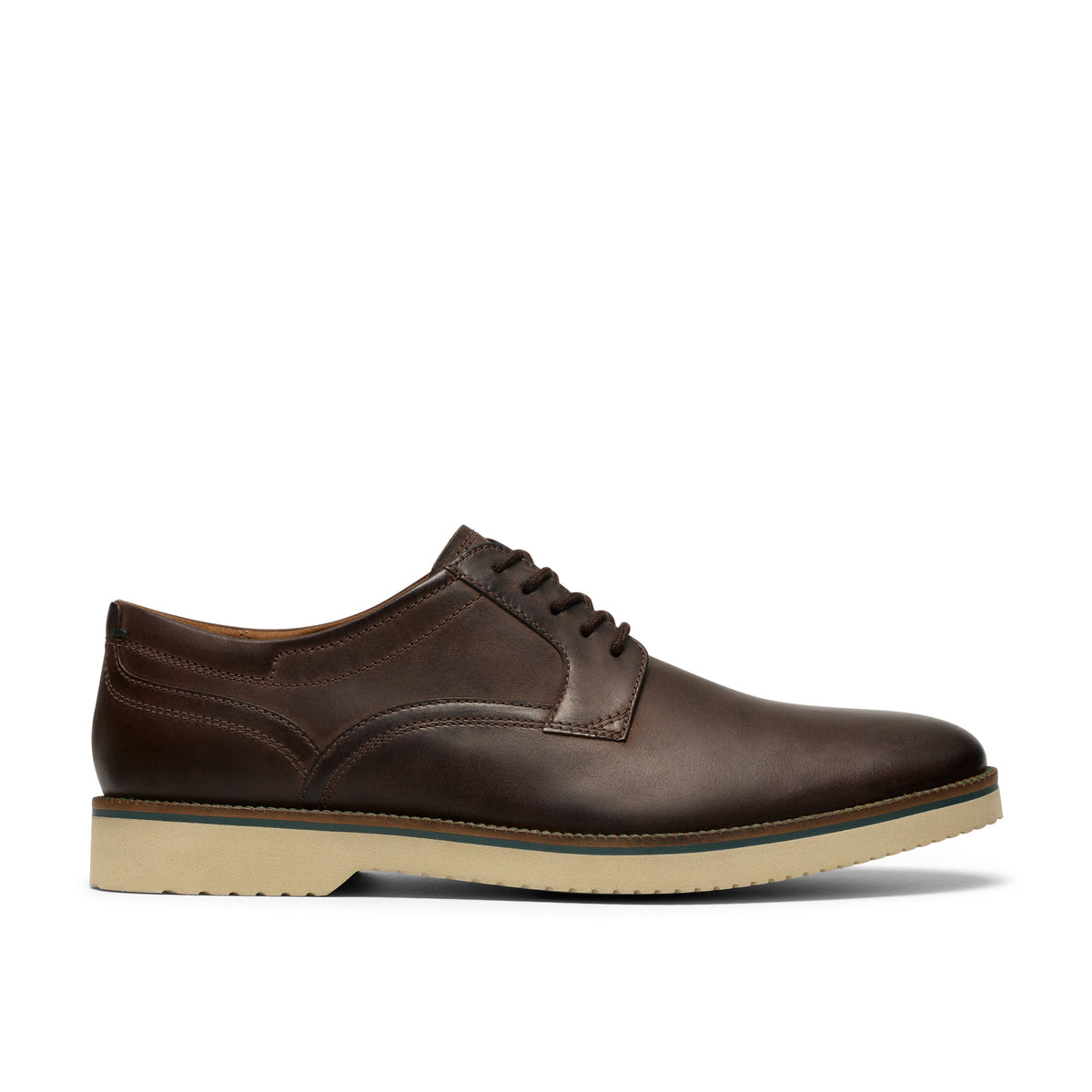 Clarks Tahoe Lace Men's Shoes - Brown Leather
