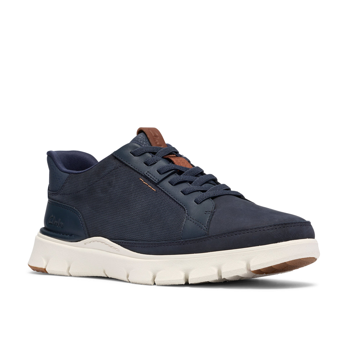 Clarks Step365 Lace Men's Shoes - Navy Nubuck