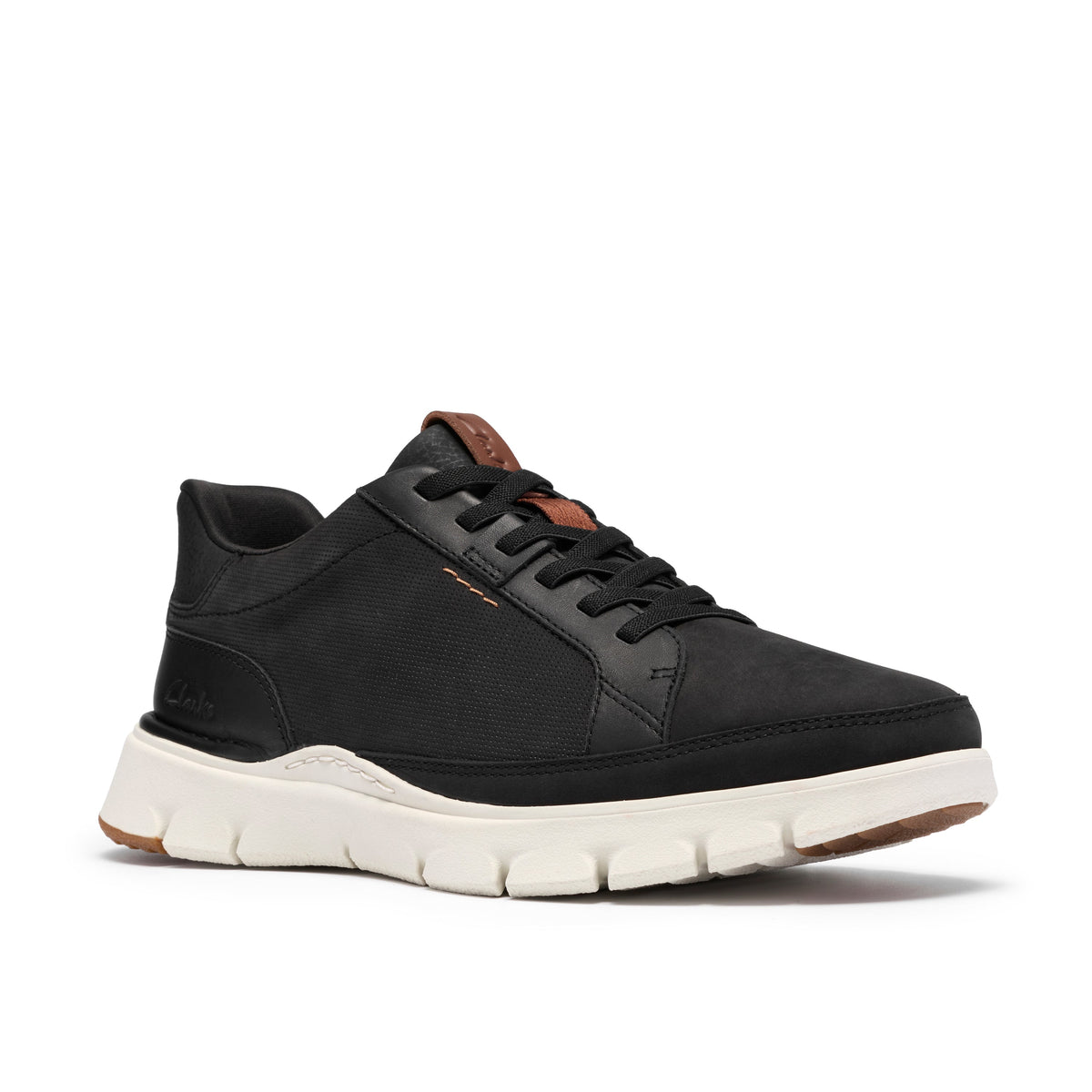 Clarks Step365 Lace Men's Shoes - Black Nubuck
