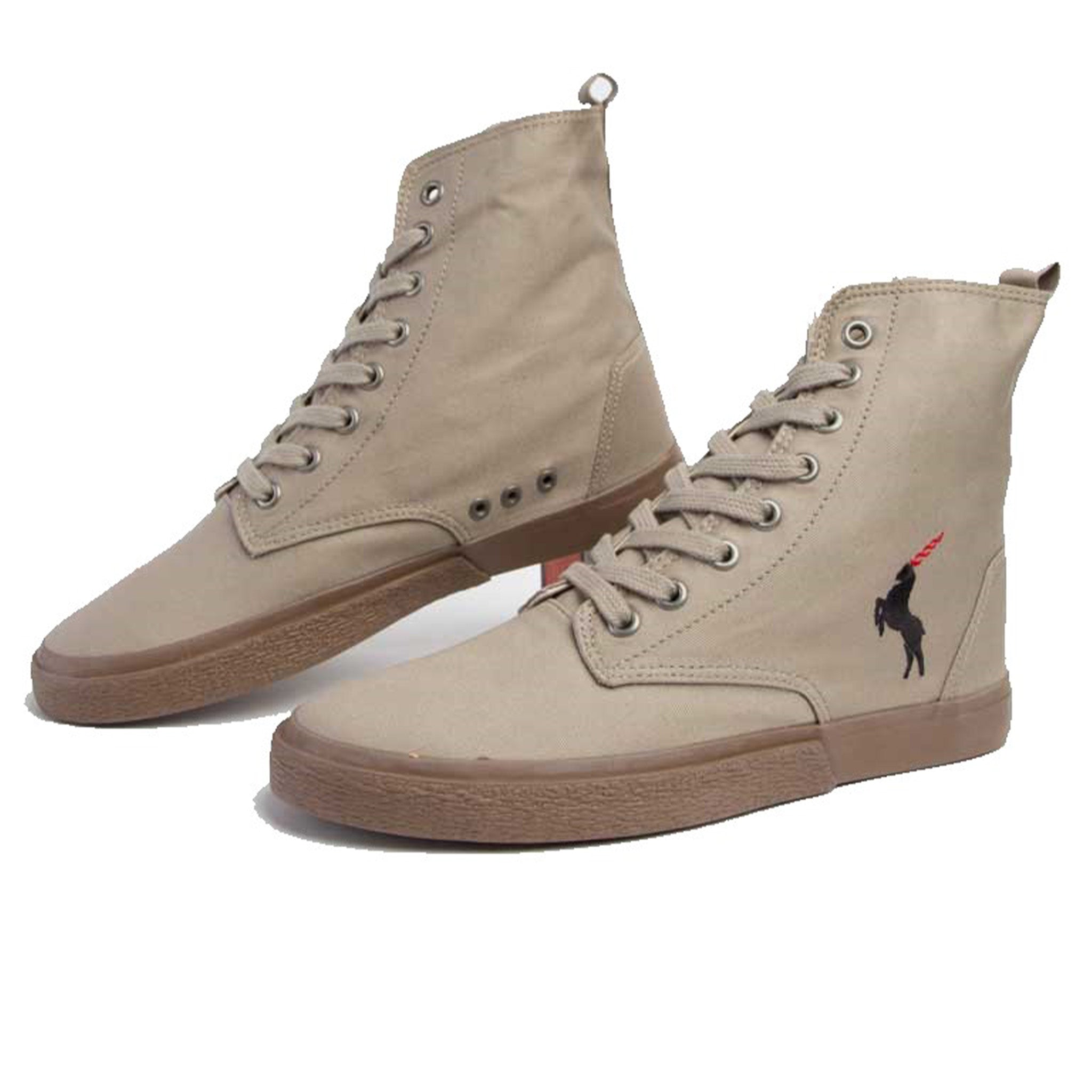 High Cut Performance Sneaker - Sand - Jango Mall