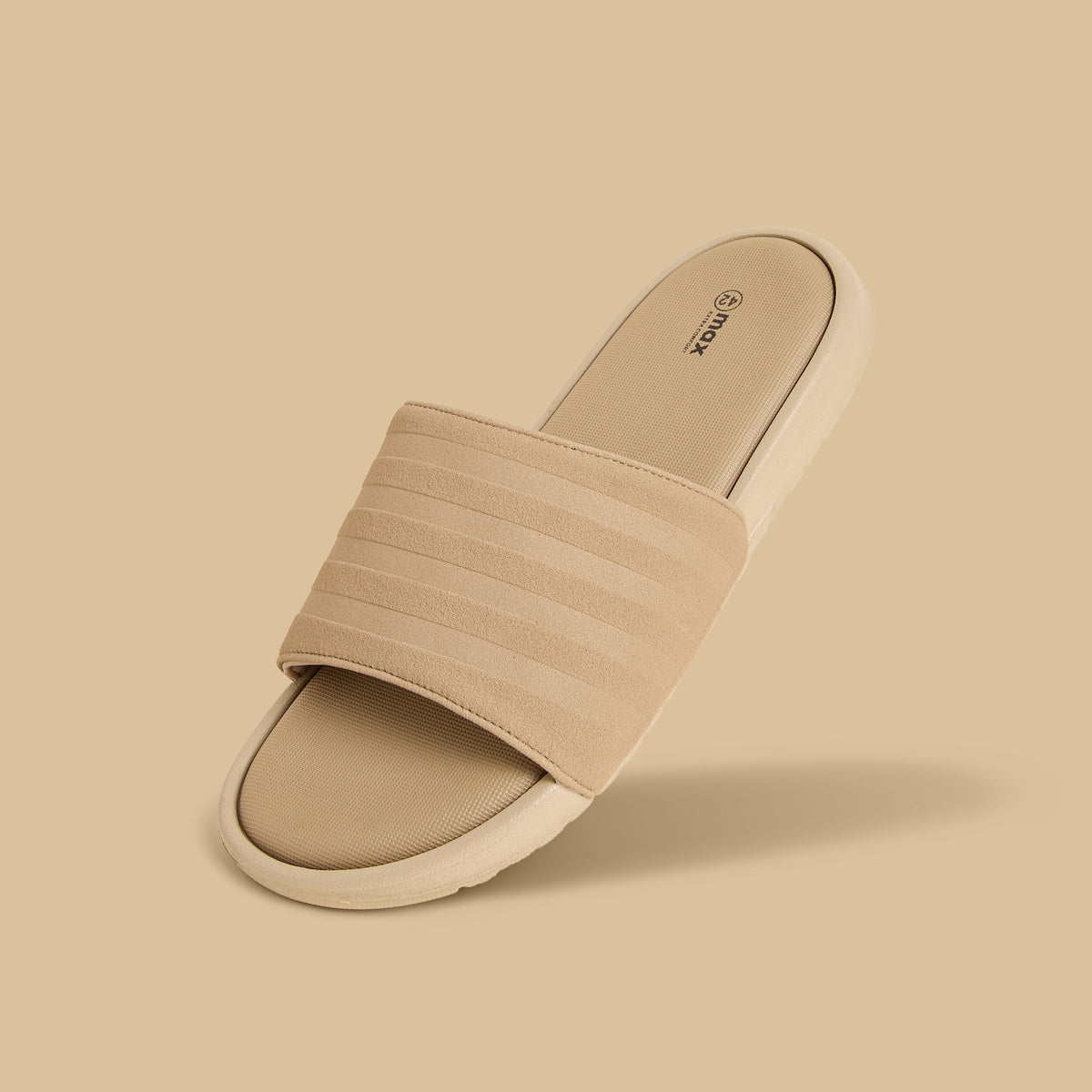 Max Striped Comfort Slides Cream for Men - image 2