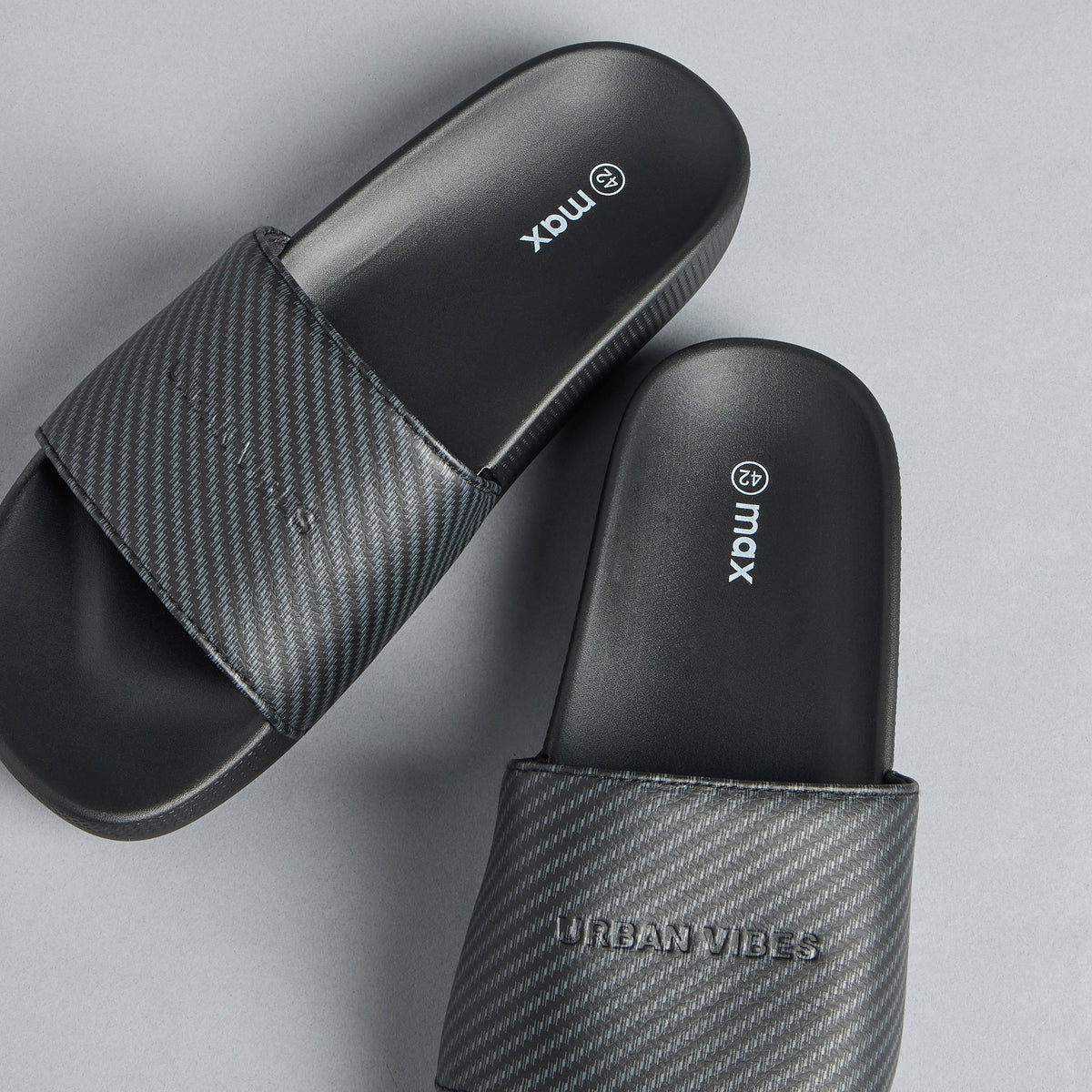 Max Dual Density Slides Black for Men - image 3