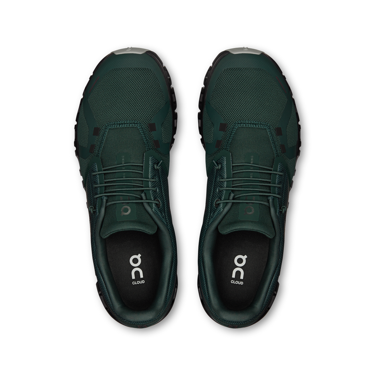 On Cloud 6 Men's Running Shoes Evergreen Glacier - view 2