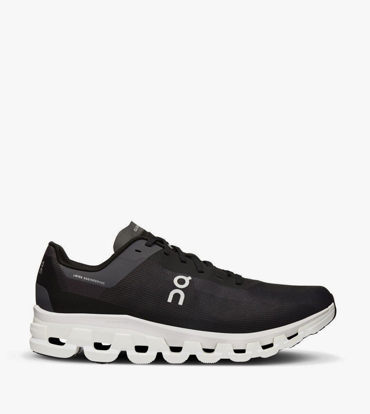 On Cloudflow 4 Men's Running Shoes - Black
