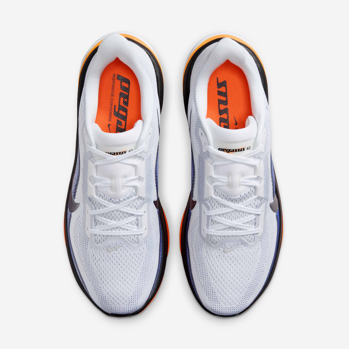 Nike Pegasus 42 - White/Lapis/Total Orange/Metallic Silver